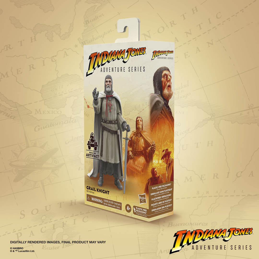 Hasbro's 6-inch Adventure Series: Grail Knight box