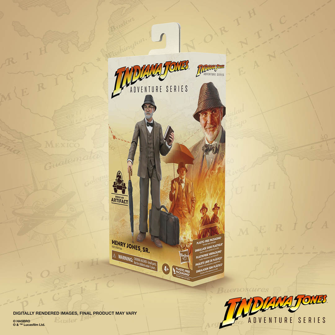 Hasbro's 6-inch Adventure Series: Henry Jones Sr. box