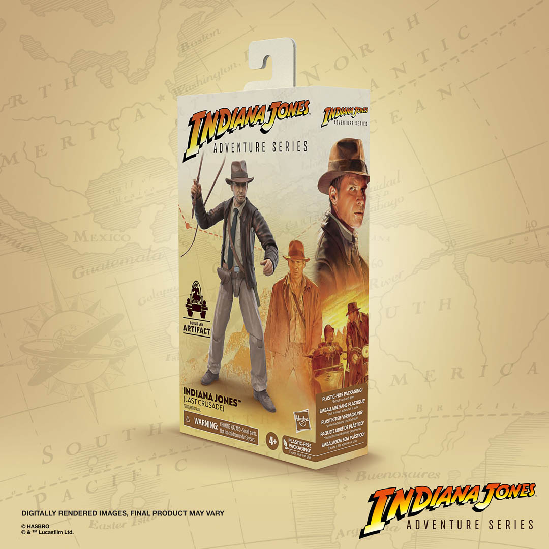 Hasbro's 6-inch Adventure Series: Indiana Jones box