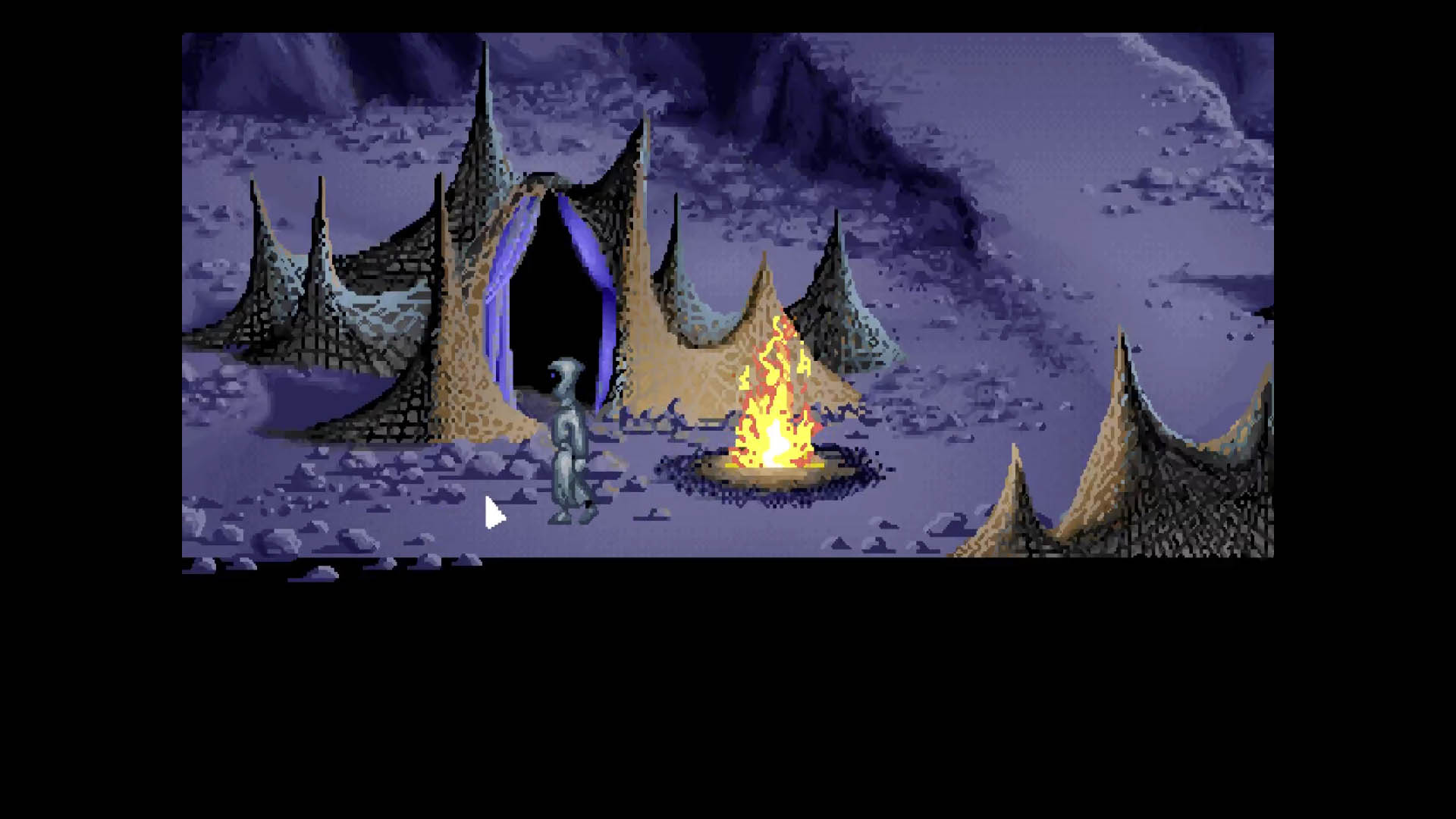 A gameplay screenshot from Loom