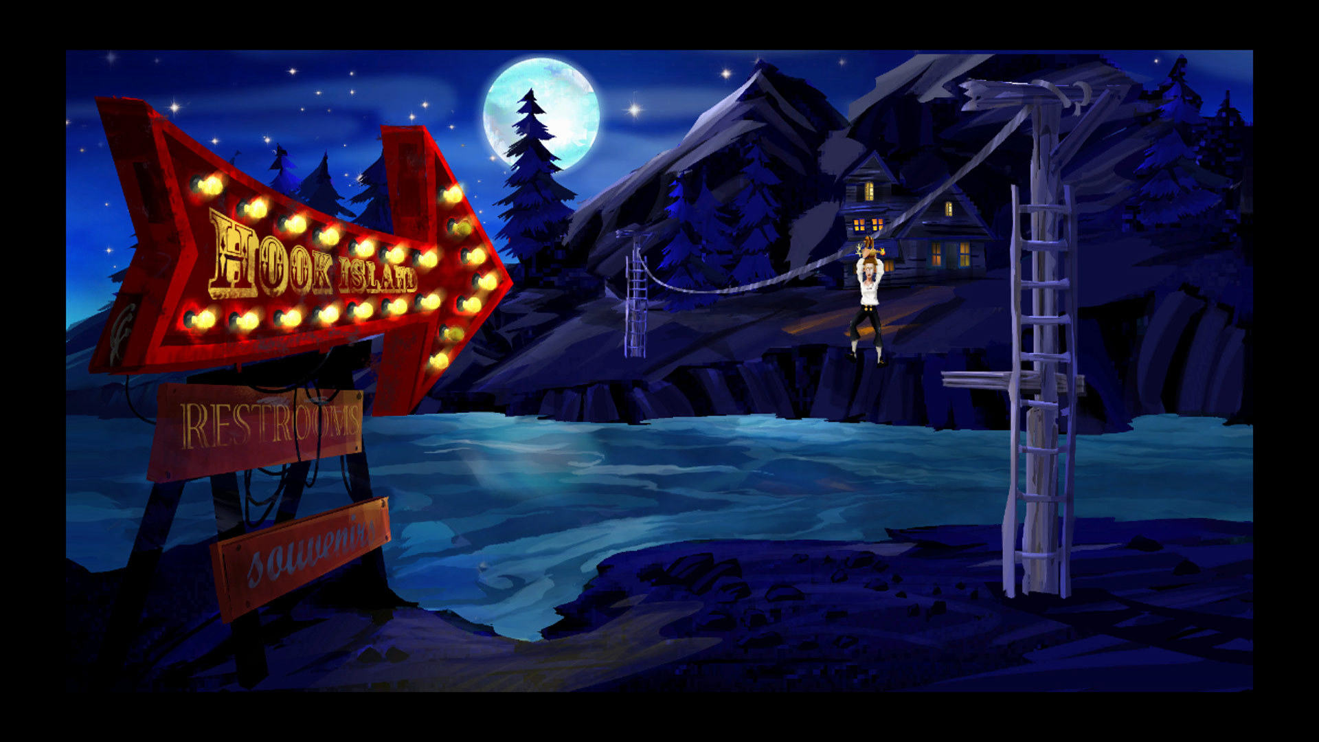 Gameplay from The Secret of Monkey Island