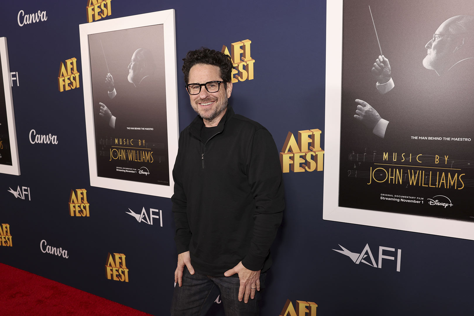 J.J. Abrams attends the Music by John Williams AFI Fest Opening Night Premiere at TCL Chinese Theatre in Hollywood, California on October 23, 2024.