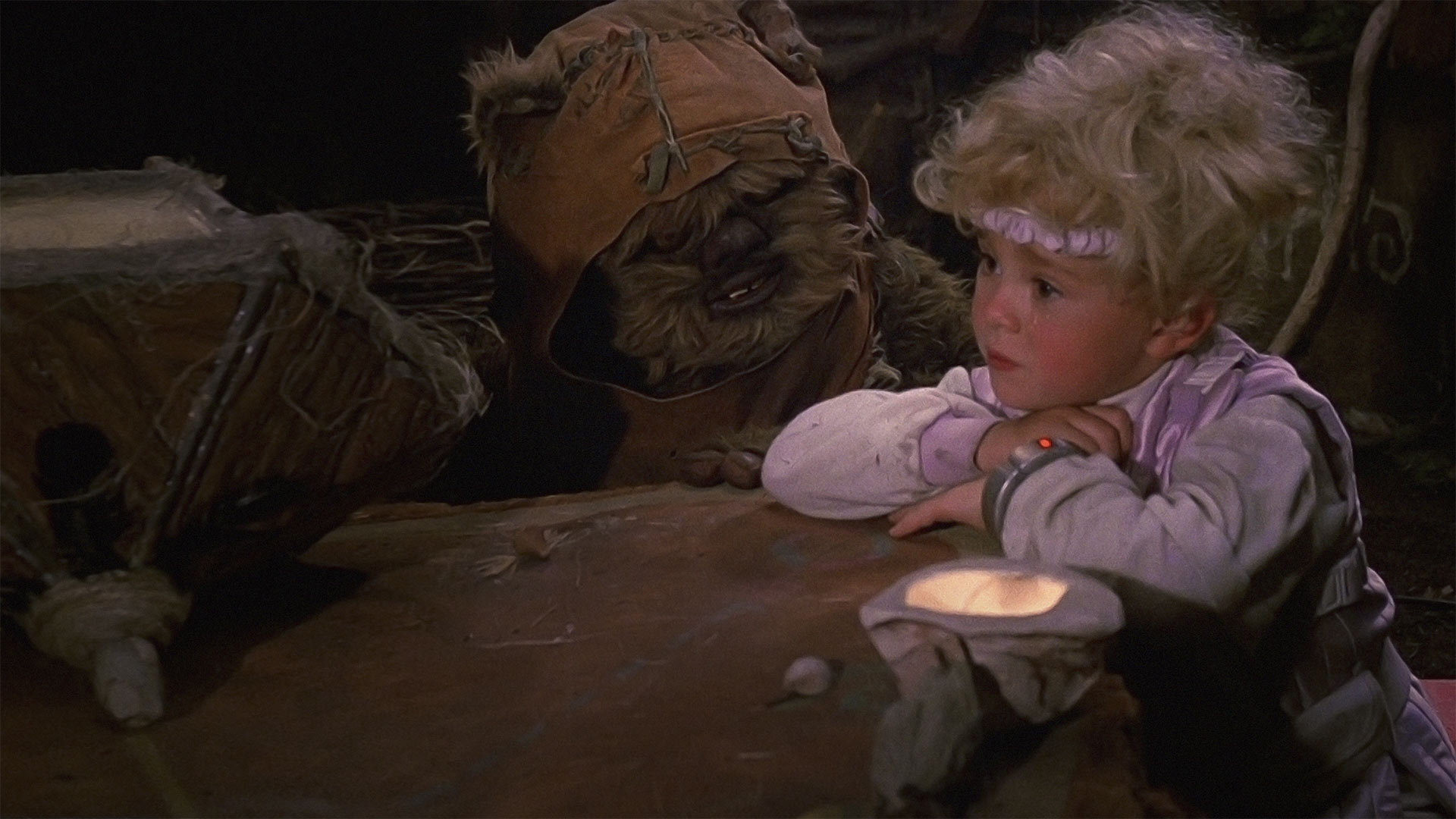 A scene from Caravan of Courage: An Ewok Adventure