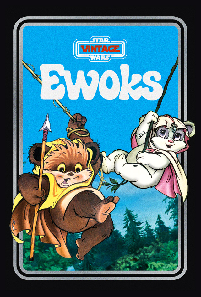 Star Wars: Ewoks key art poster