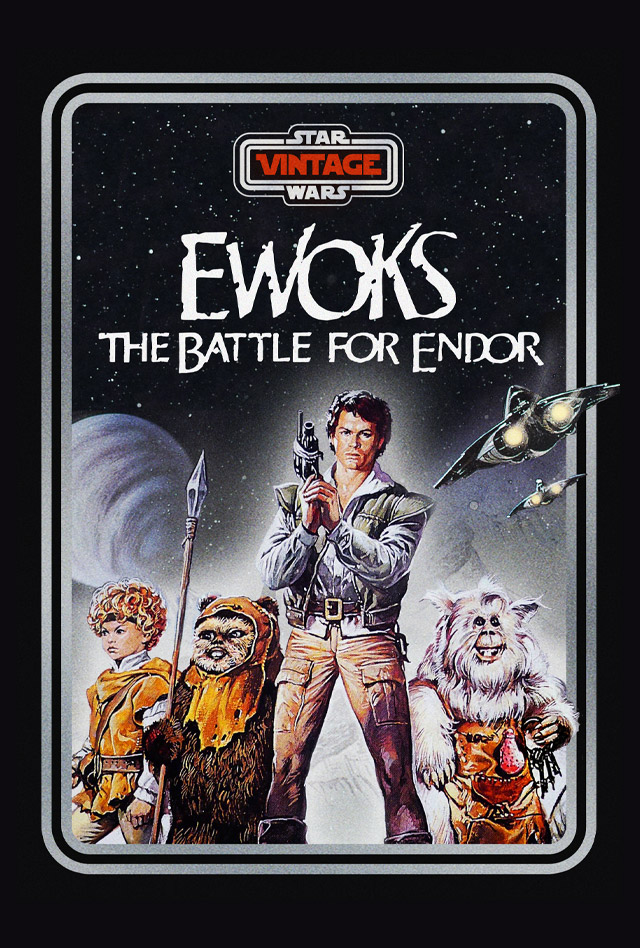 Ewoks: The Battle for Endor key art poster