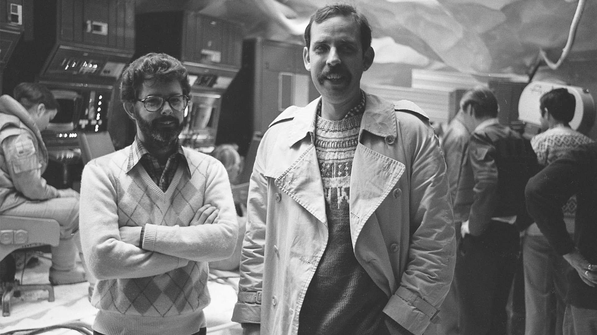 George Lucas and Walter Murch.