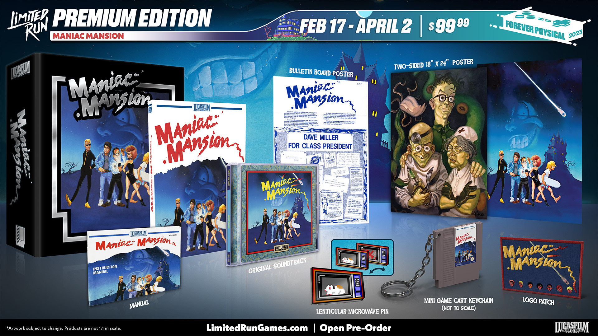 Maniac Mansion products