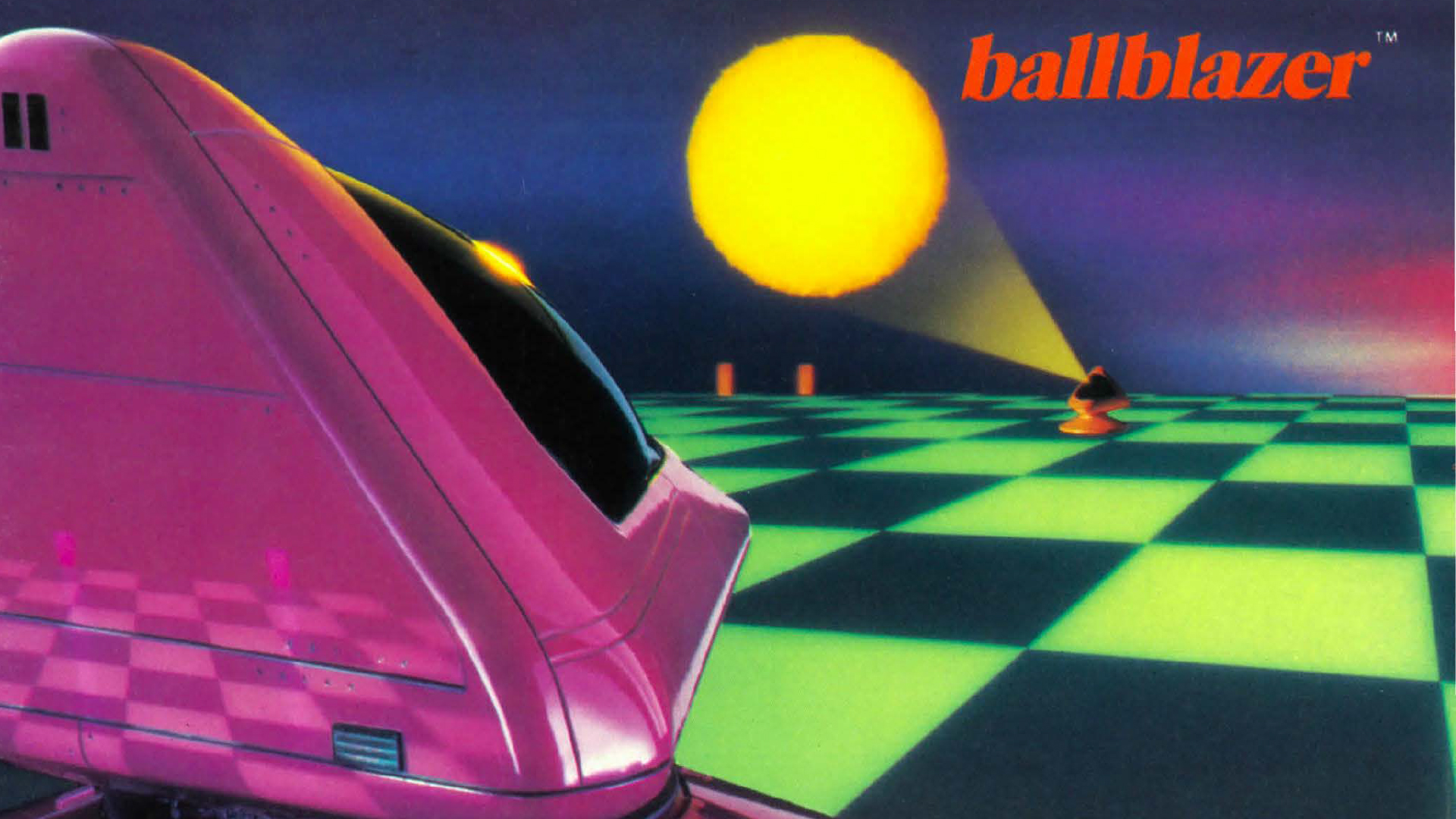 Ballblazer Game Cover