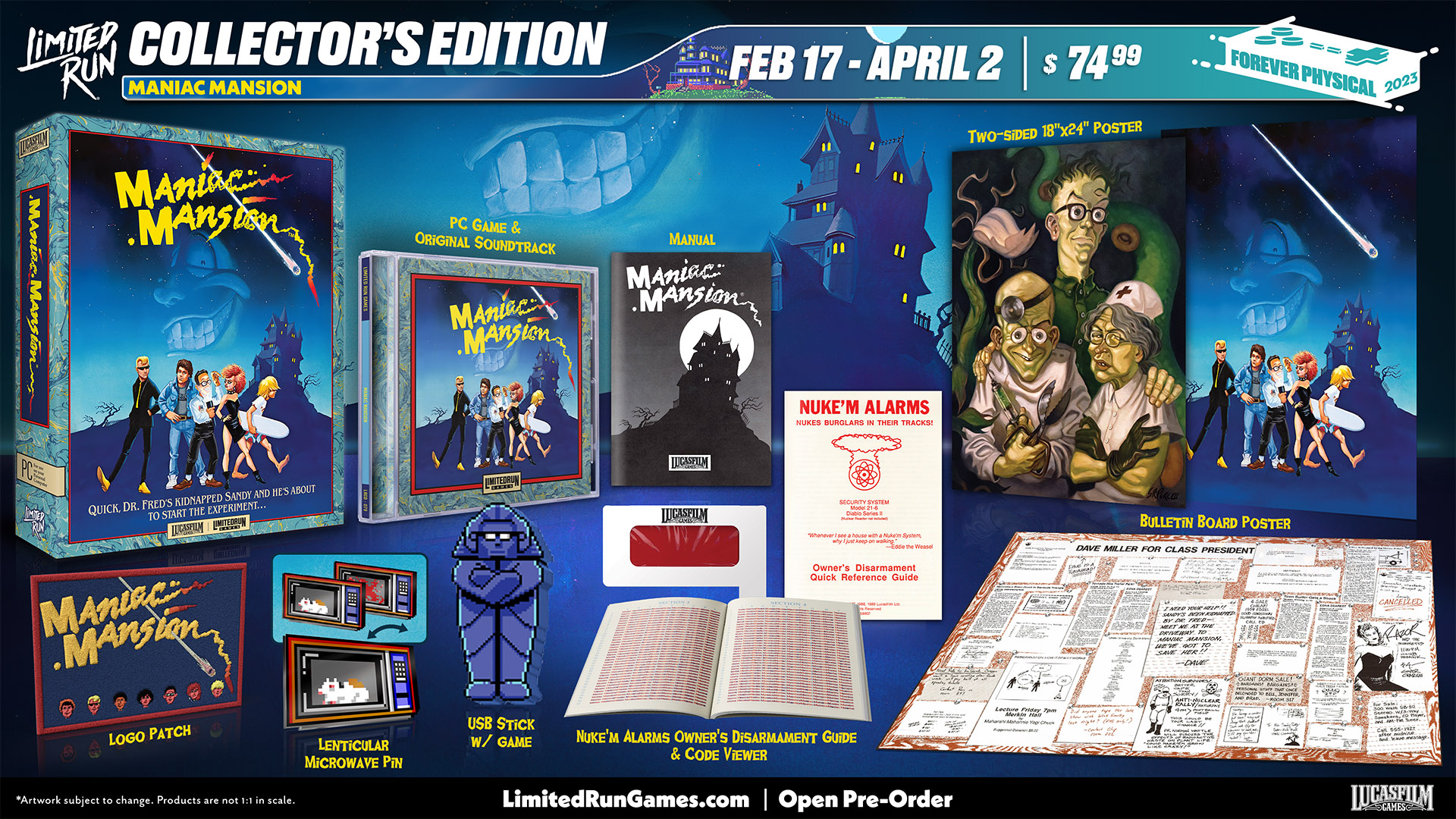 Maniac Mansion products