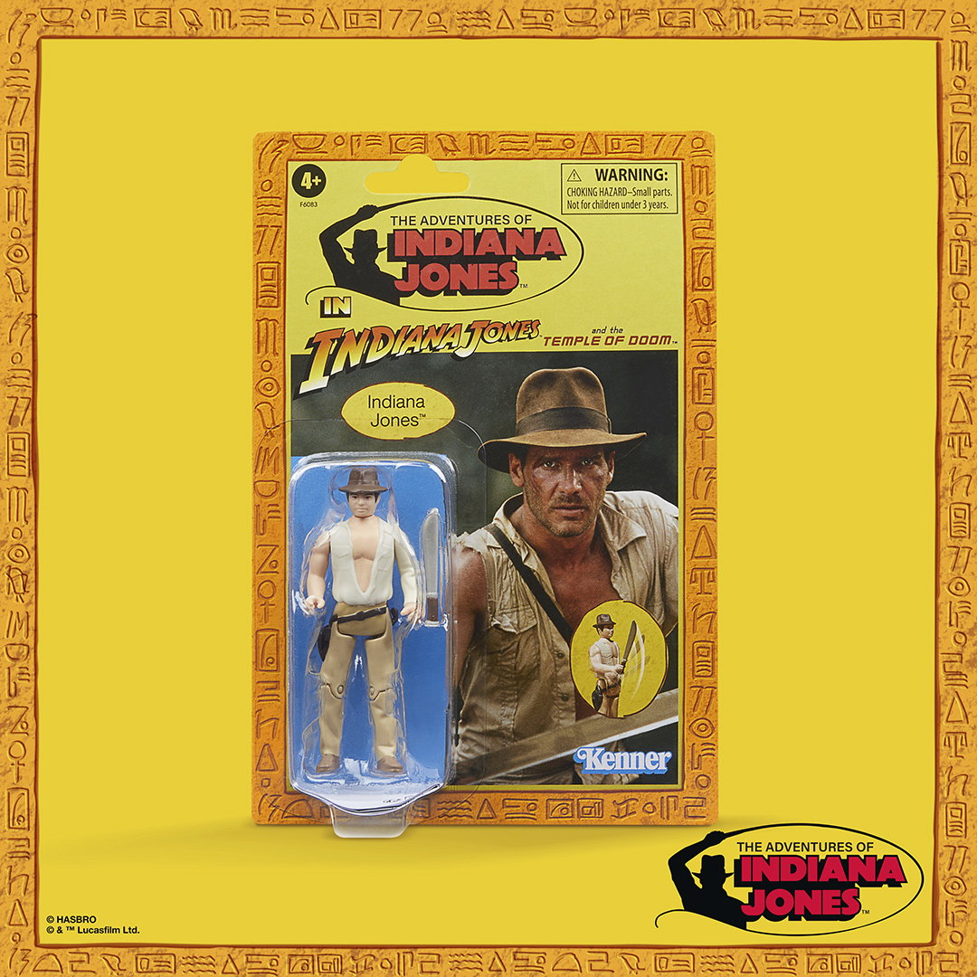 Hasbro’s New Indy Retro Figure front of package