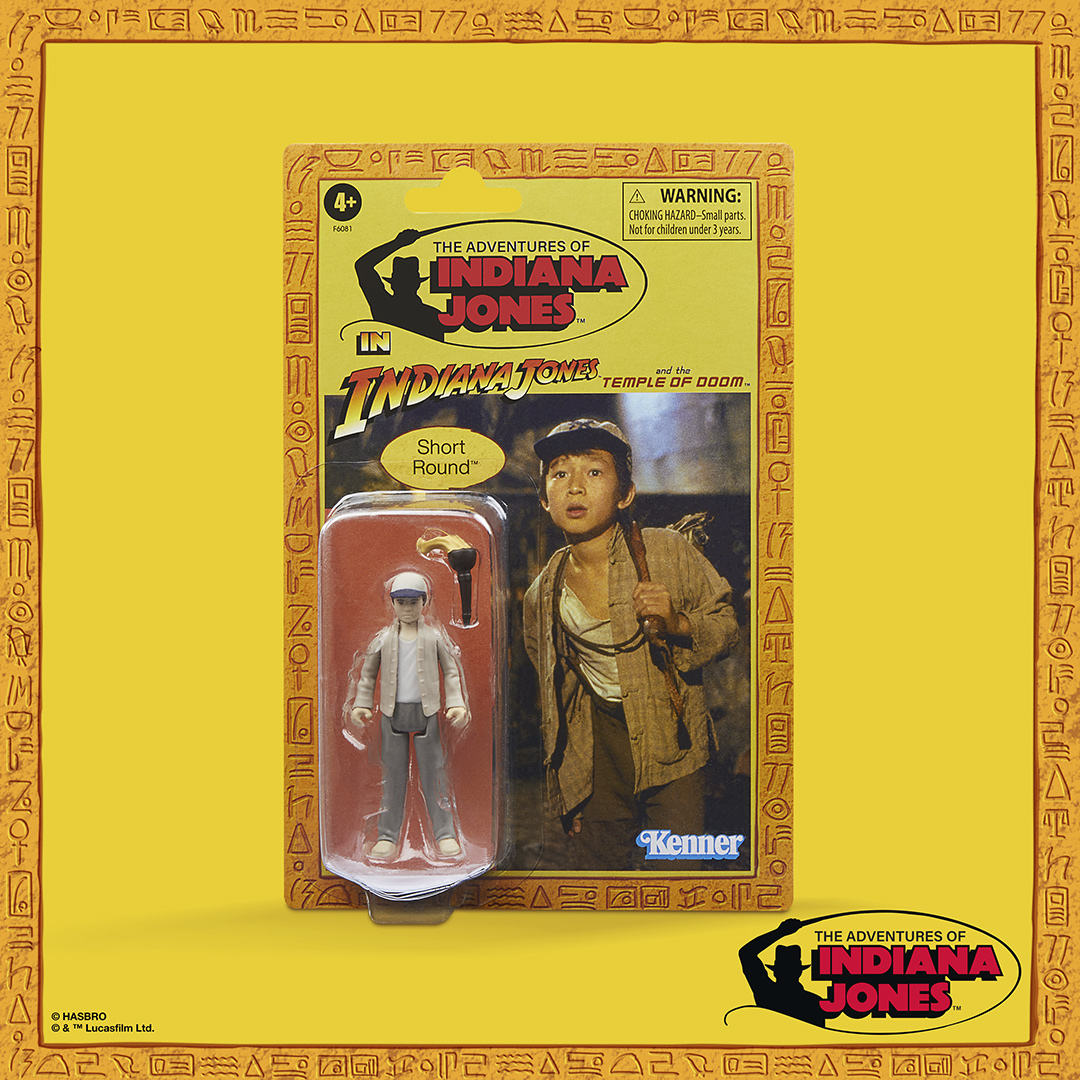 Hasbro’s New Short Round Retro Figure front of package