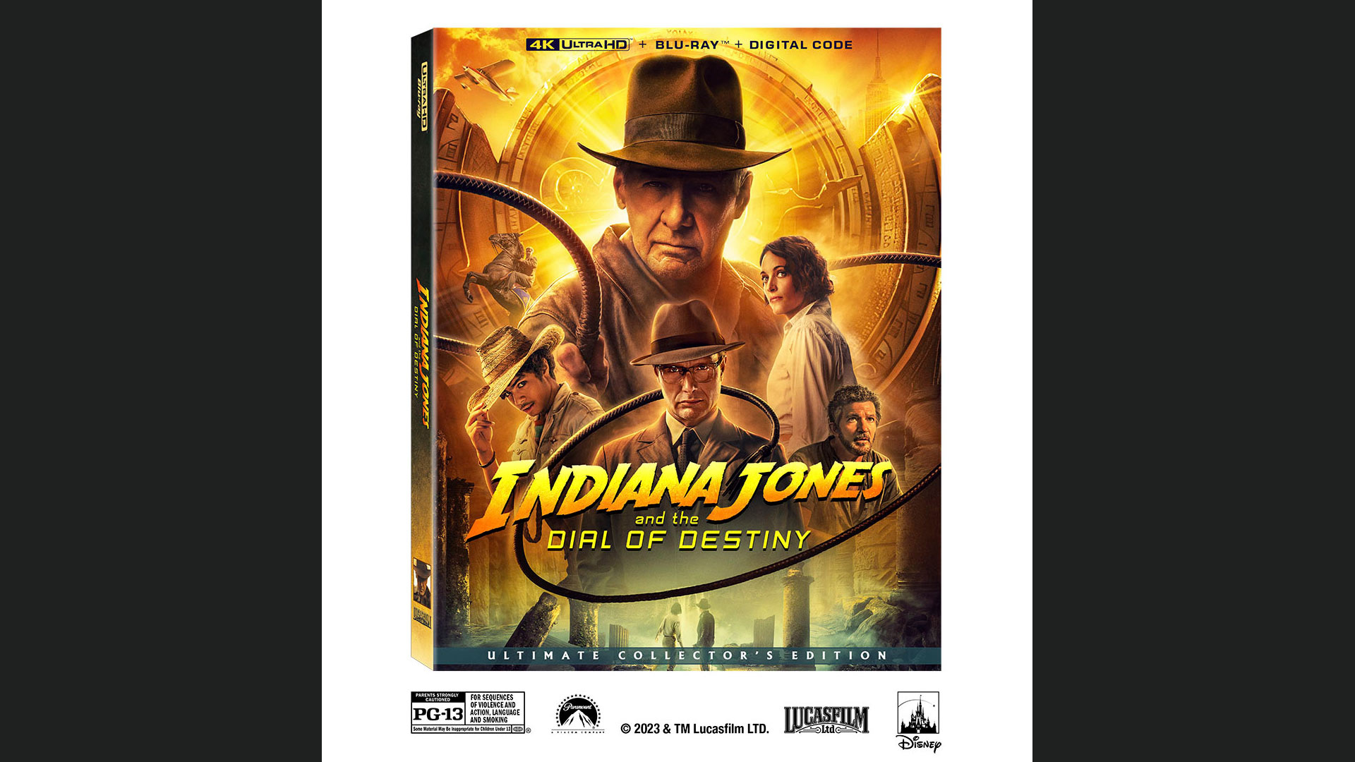 Indiana Jones and the Dial of Destiny Digital code and 4K