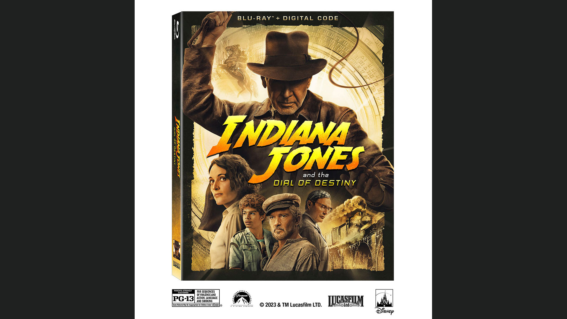 Indiana Jones and the Dial of Destiny Blu-Ray and Digital bundle