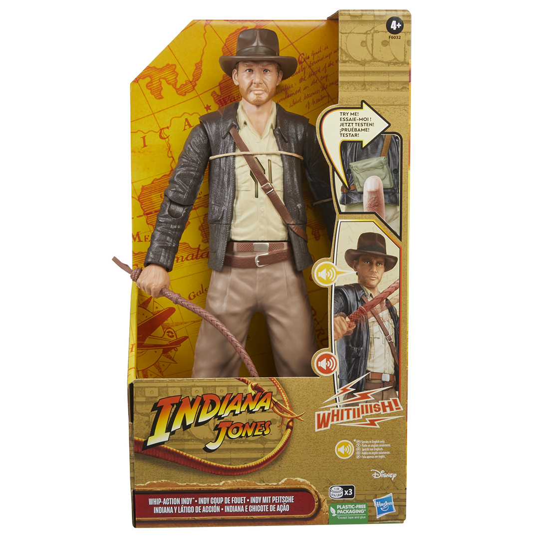 Indiana Jones Whip Action Indy in package