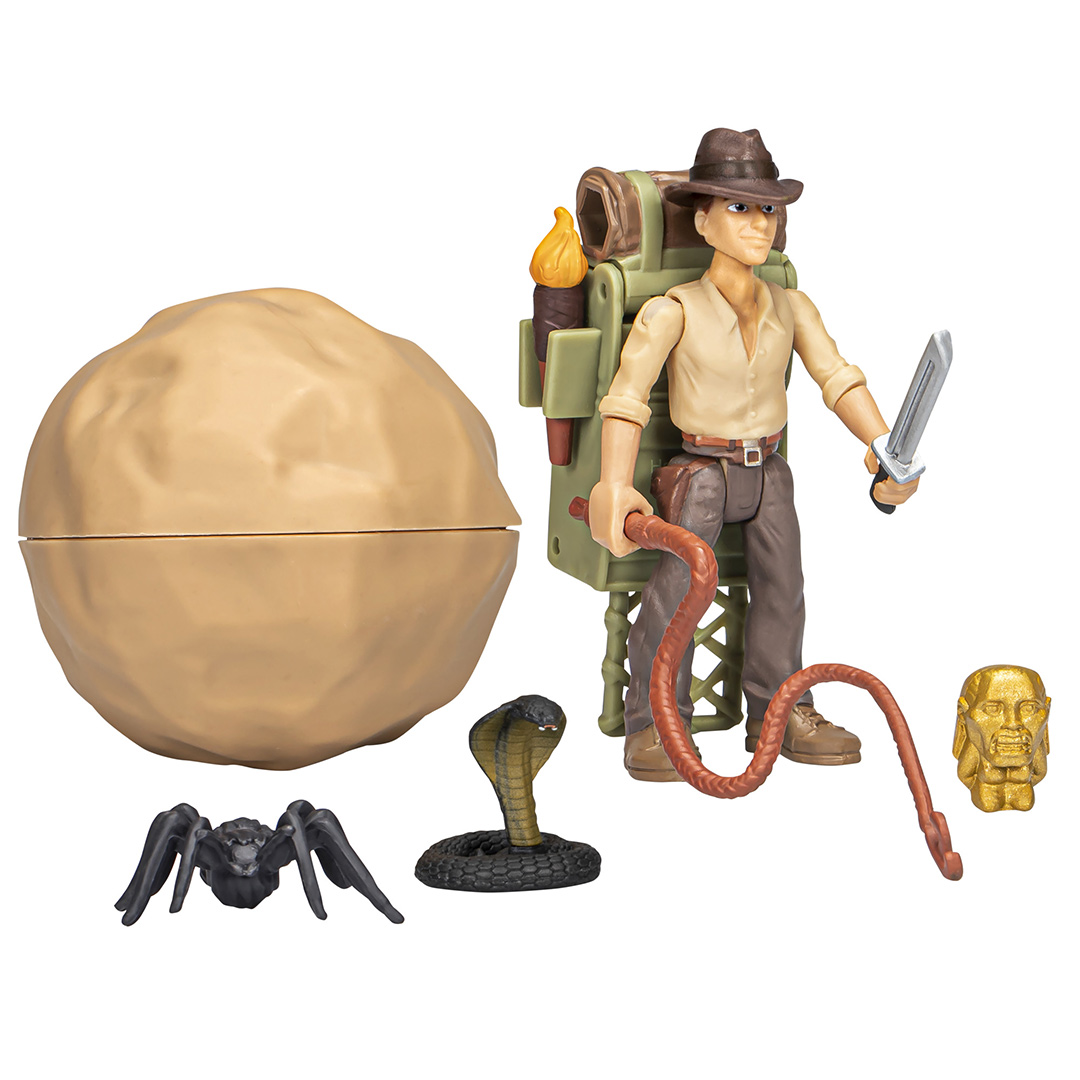 Indiana Jones Worlds of Adventure Indiana Jones with adventure backpack with all accessories