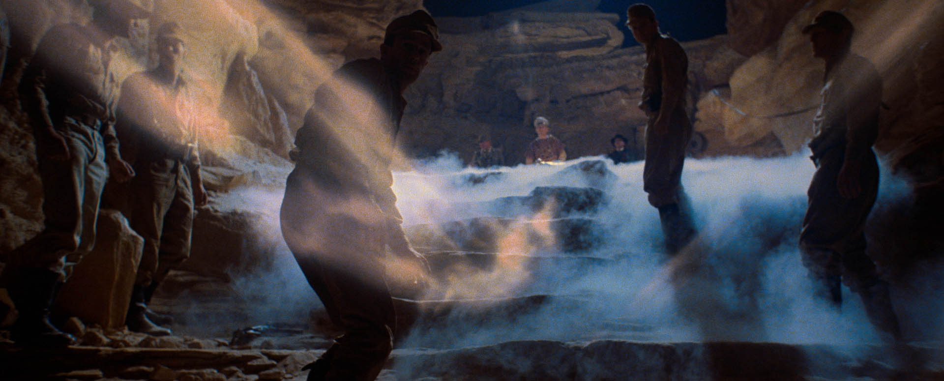 The Ark is opened in Indiana Jones and the Raiders of the Lost Ark