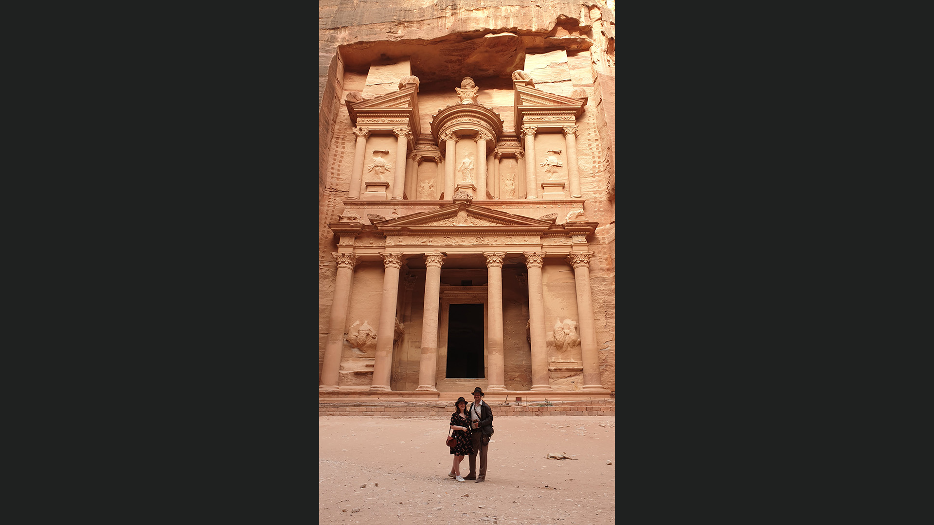 Laura and Joost visit Petra in Jordan.