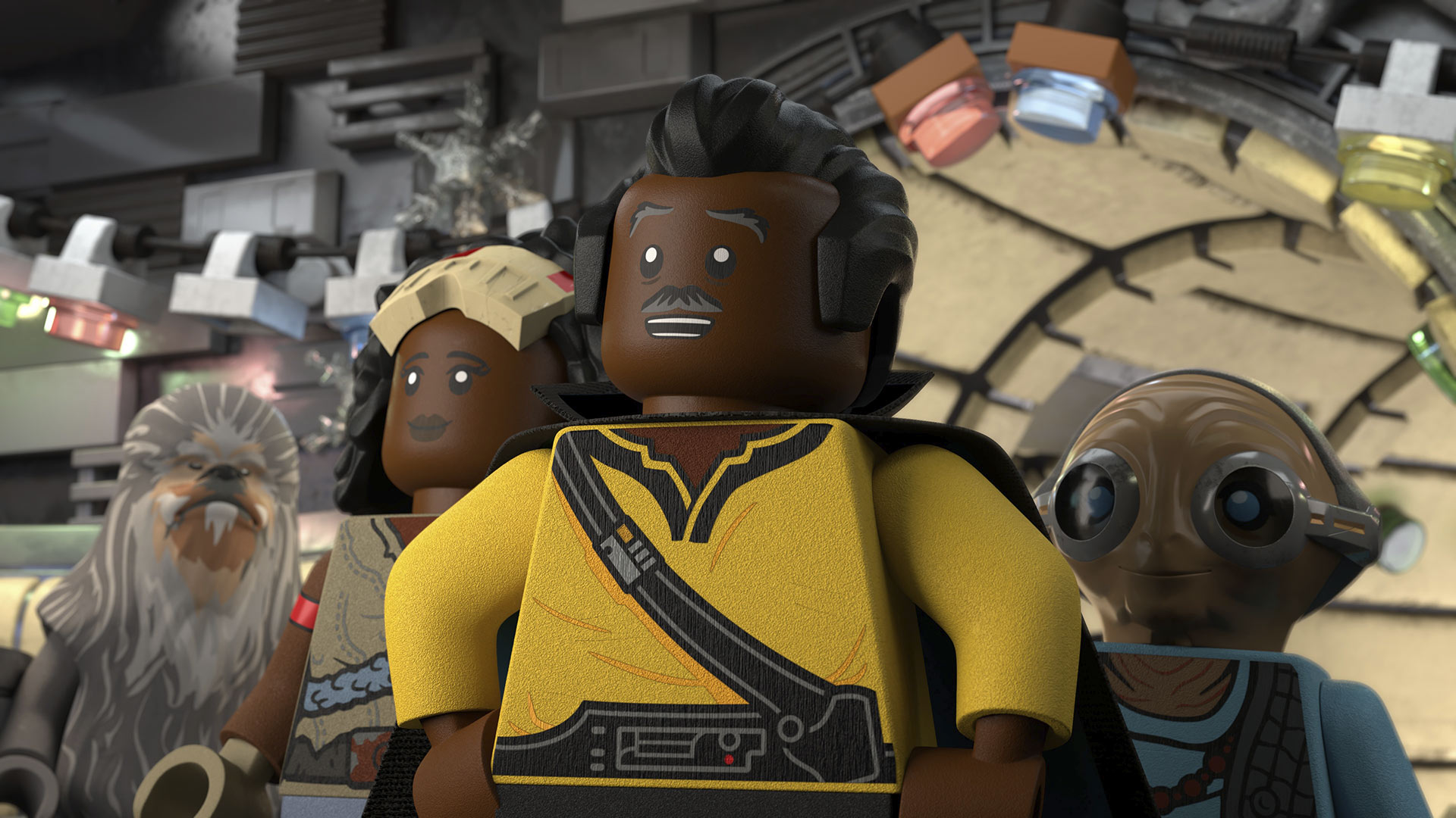 Lando in The LEGO Star Wars Holiday Special