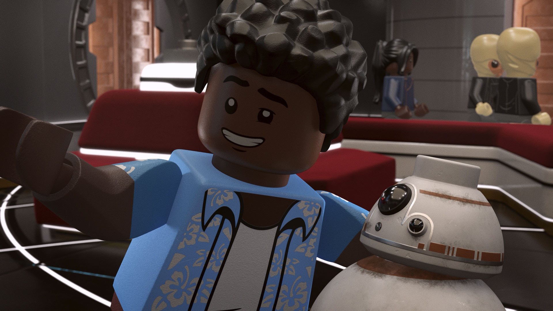 A final frame from LEGO Star Wars Summer Vacation