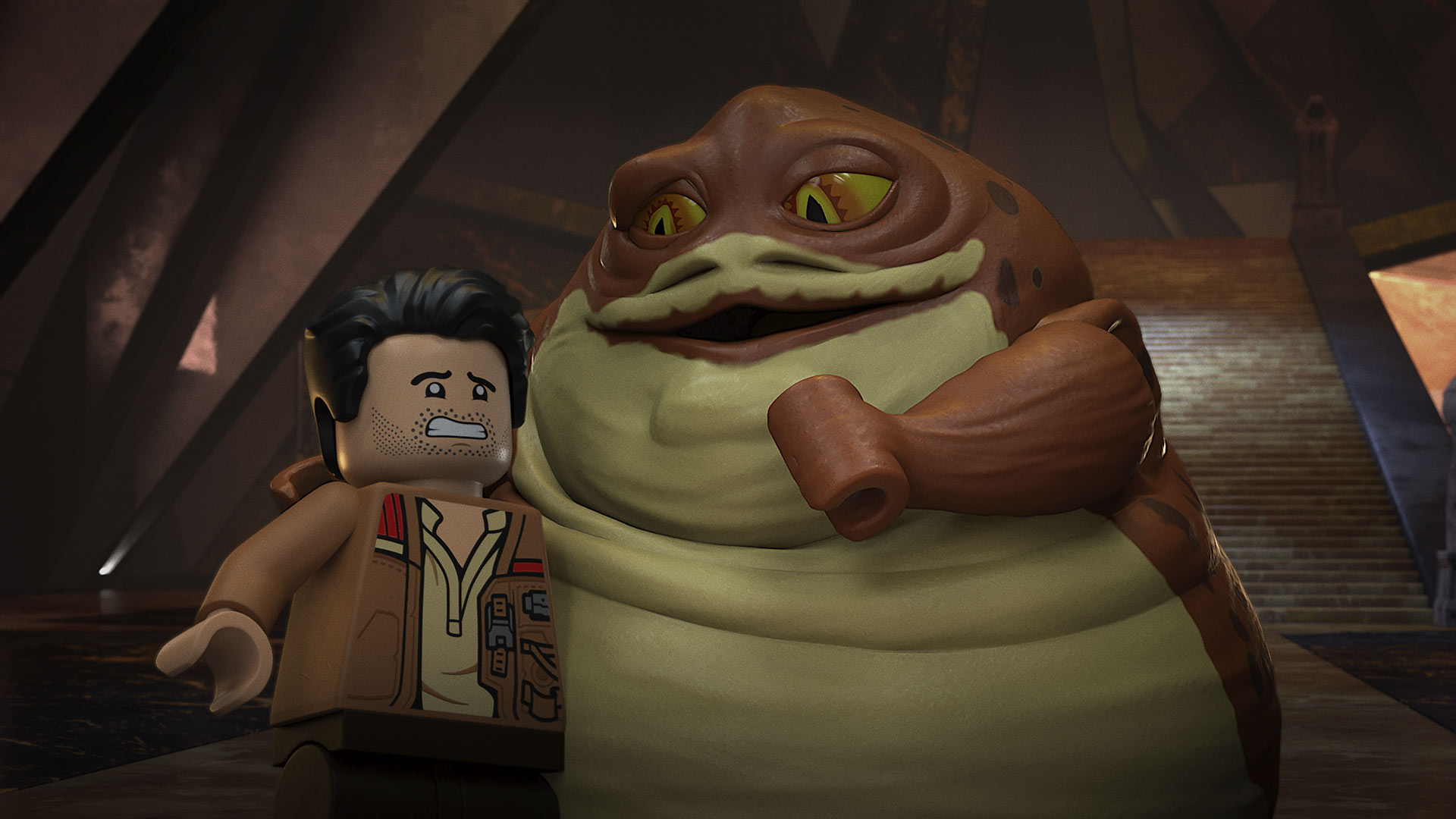 Poe in LEGO Star Wars Terrifying Tales