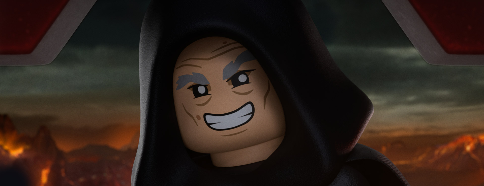 Palpatine in LEGO Star Wars Terrifying Tales