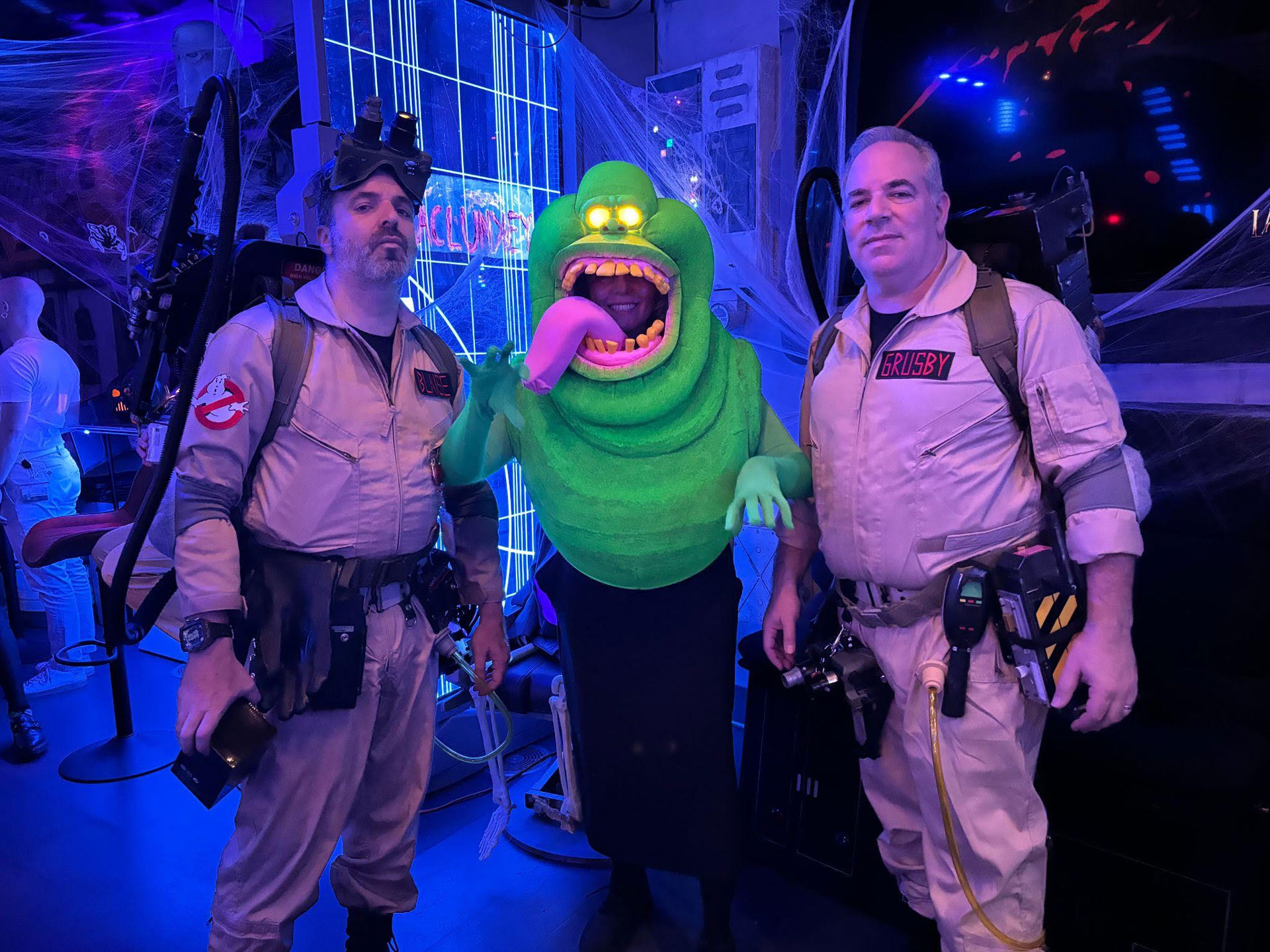 Second Place - Jenny Ely as Slimer from Ghostbusters