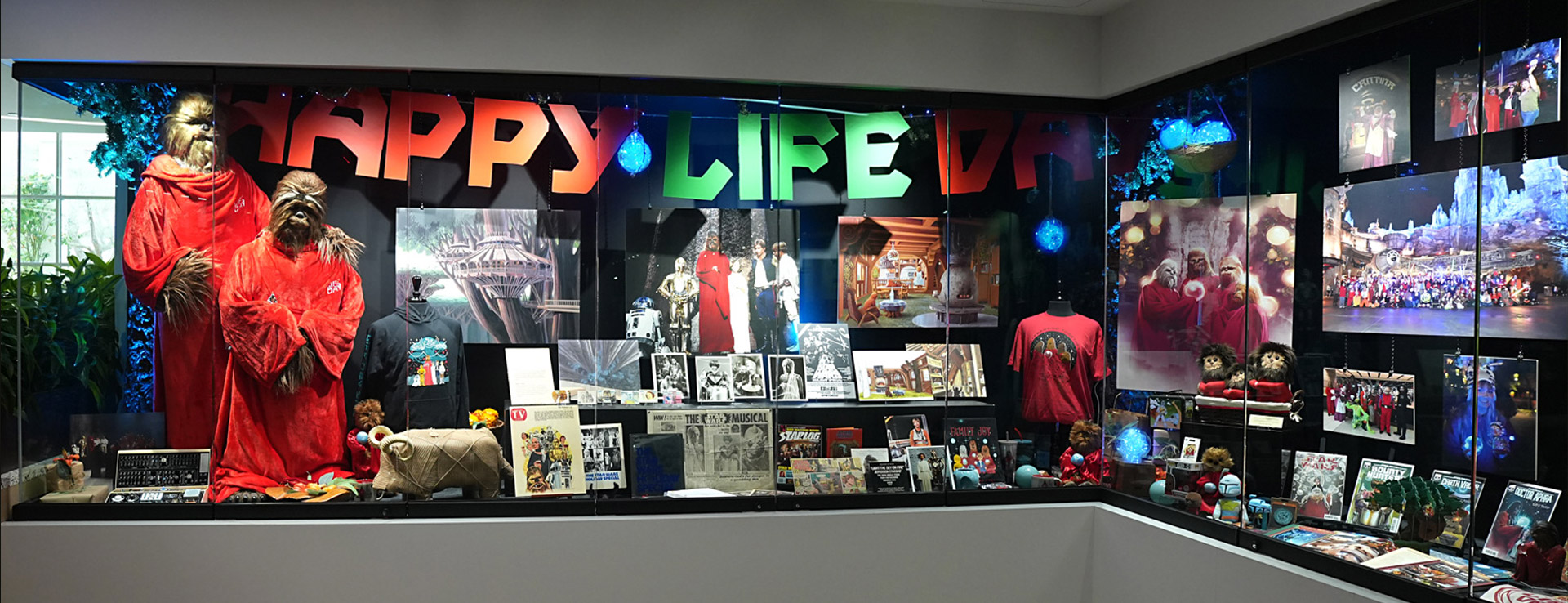 Lucasfilm's Life Day display.