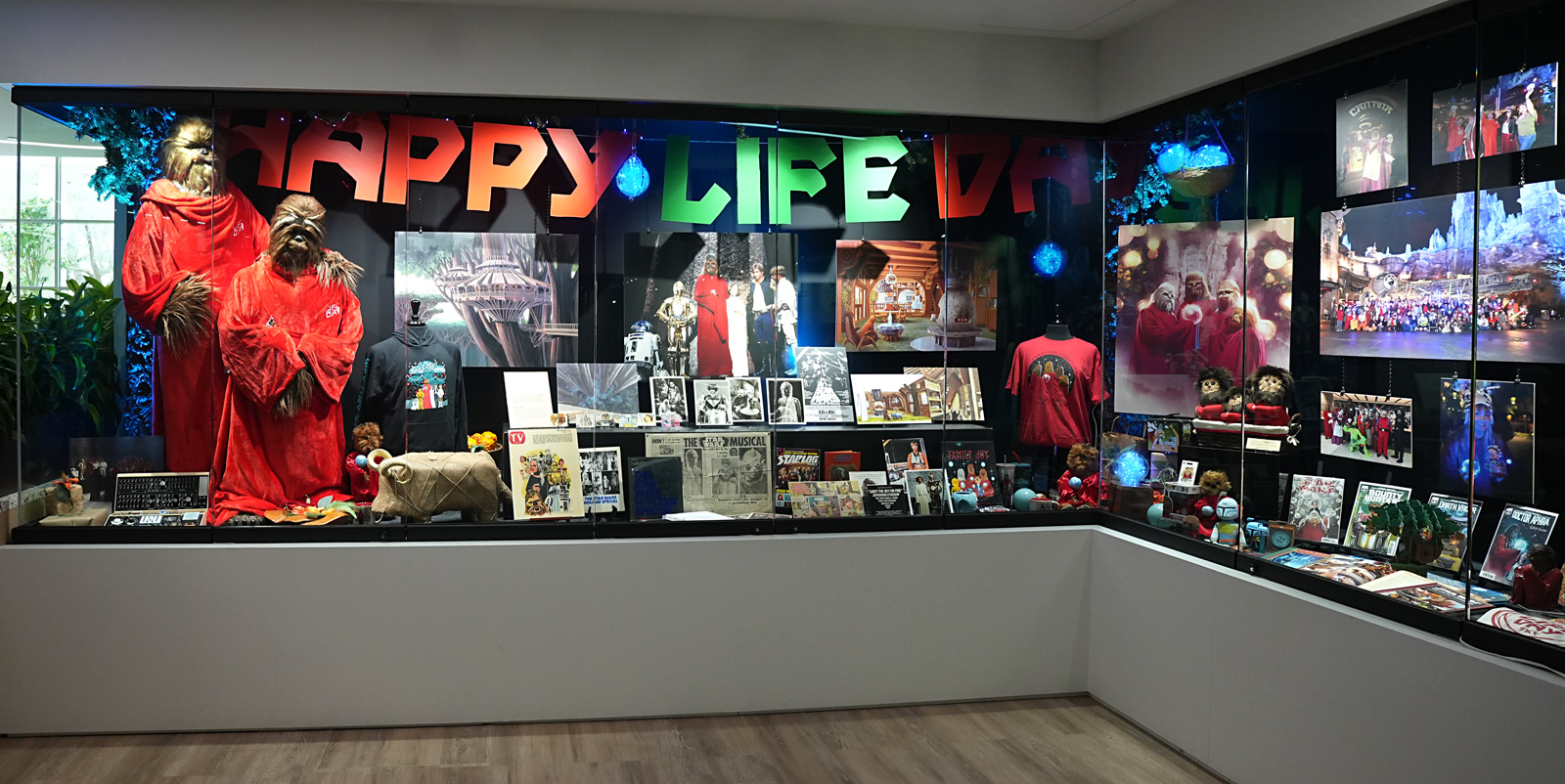 Lucasfilm's Life Day display.