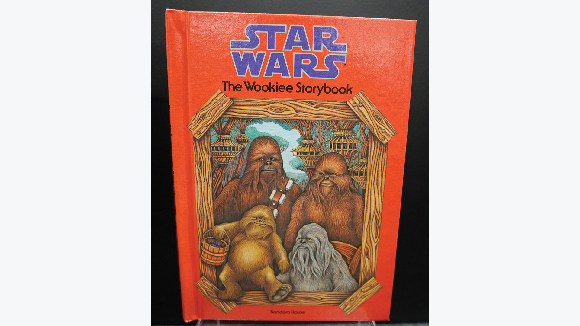 1979’s The Wookiee Storybook features the characters and setting of the Star Wars Holiday Special, with a plot that revolves around Chewbacca’s son Lumpy getting himself lost on his homeworld’s forest floor. The Wookiee Storybook is notable for establishing the final official name and spelling for the Wookiee planet, Kashyyyk.