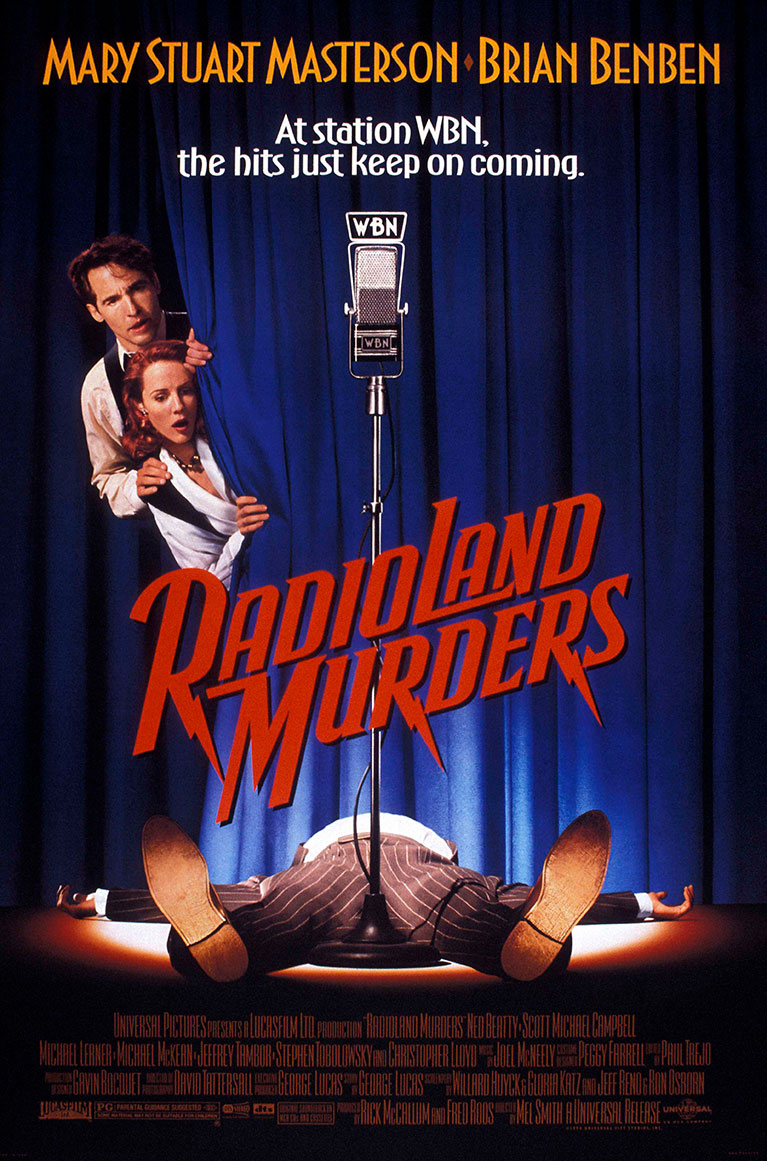 The theatrical poster for Radioland Murders.