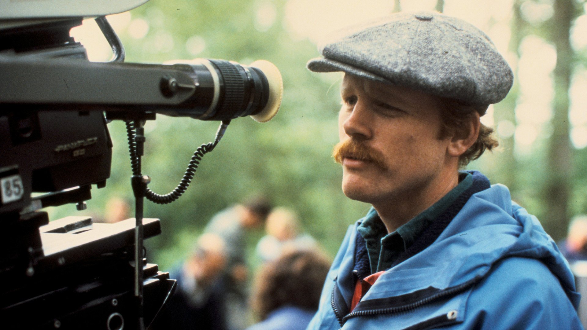 Ron Howard directing on the set of Willow