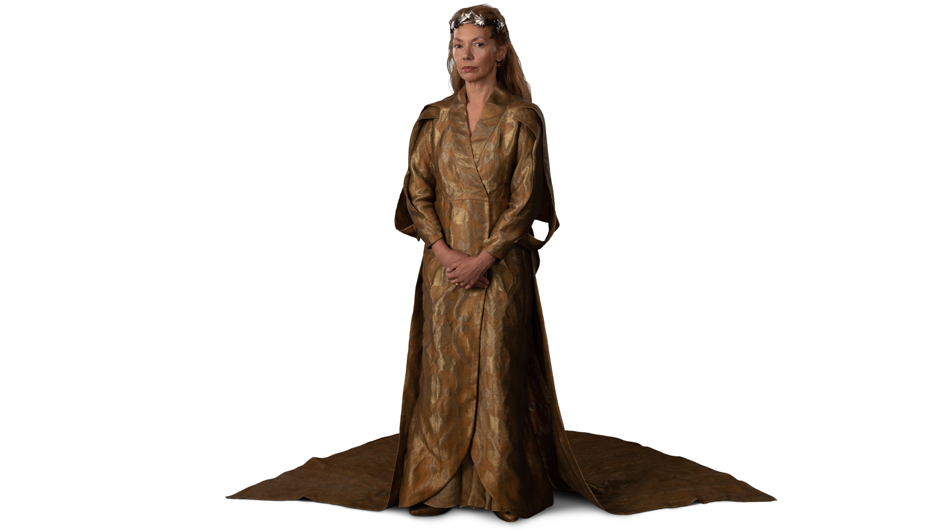 Sorsha in her gown