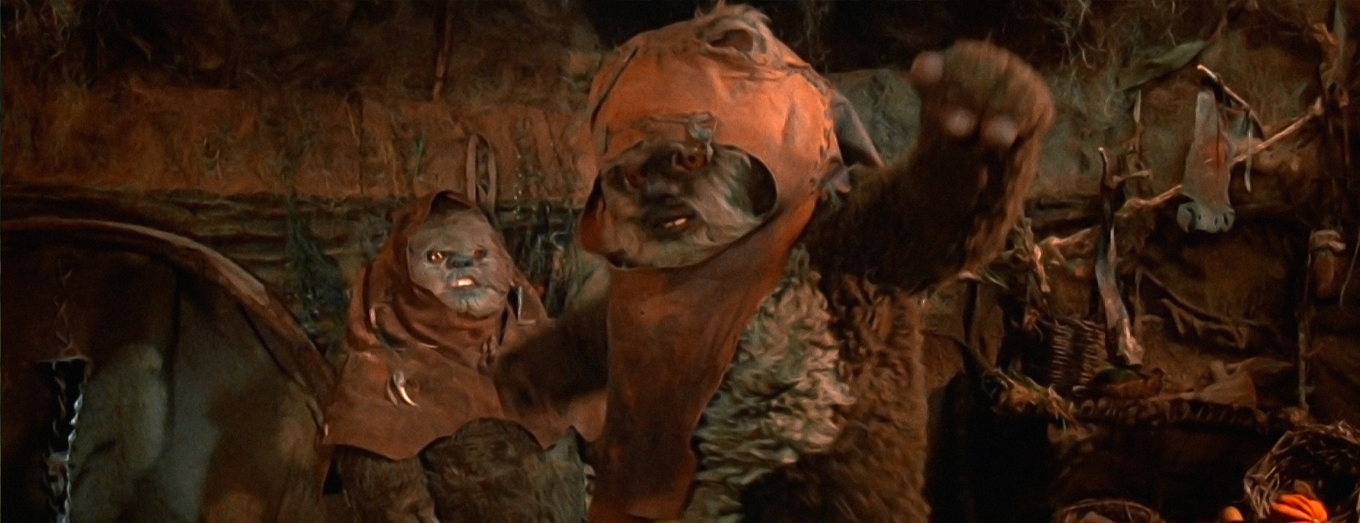 A scene from Caravan of Courage: An Ewok Adventure