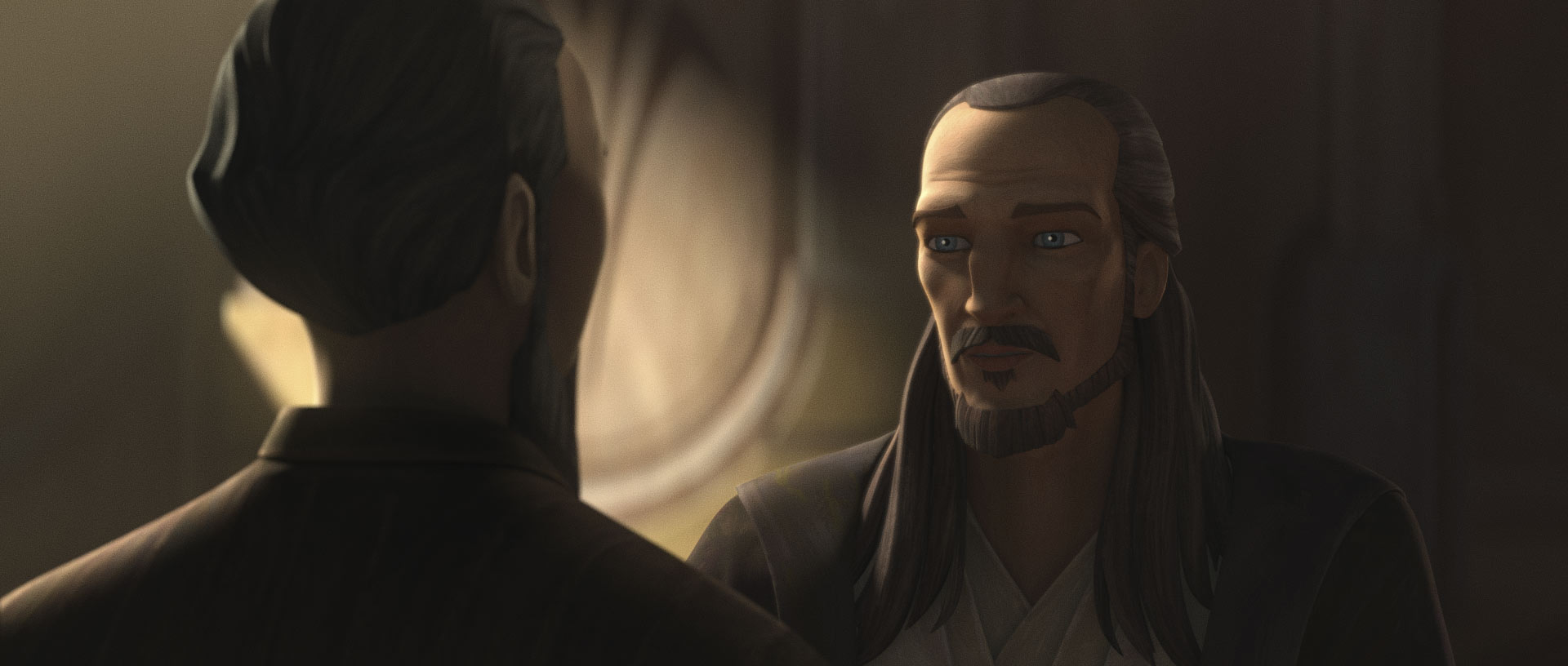 Qui-Gon in Star Wars: Tales of the Jedi