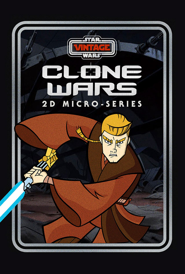 Star Wars: Clone Wars (2D Micro-Series) key art poster