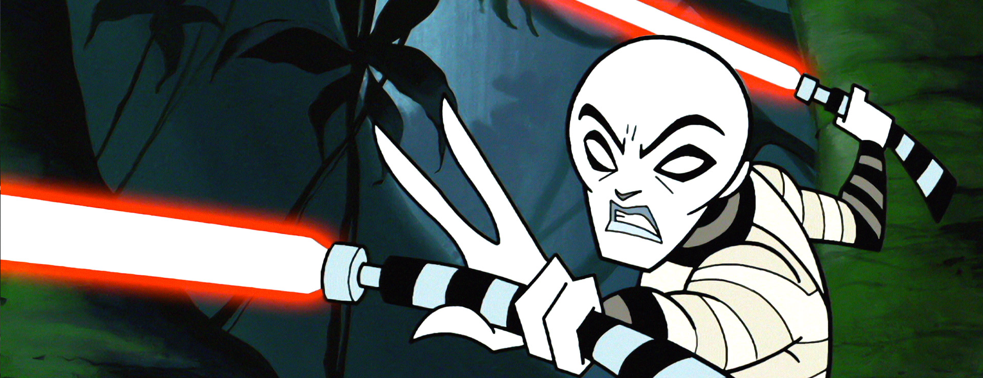 Asajj Ventress in Star Wars: Clone Wars (2D Micro-Series)