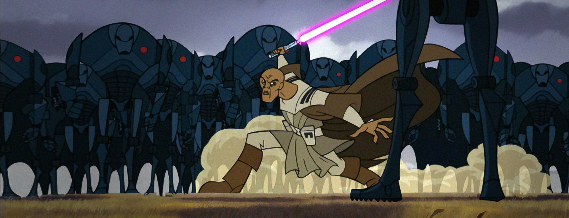 Mace Windu in Star Wars: Clone Wars (2D Micro-Series)