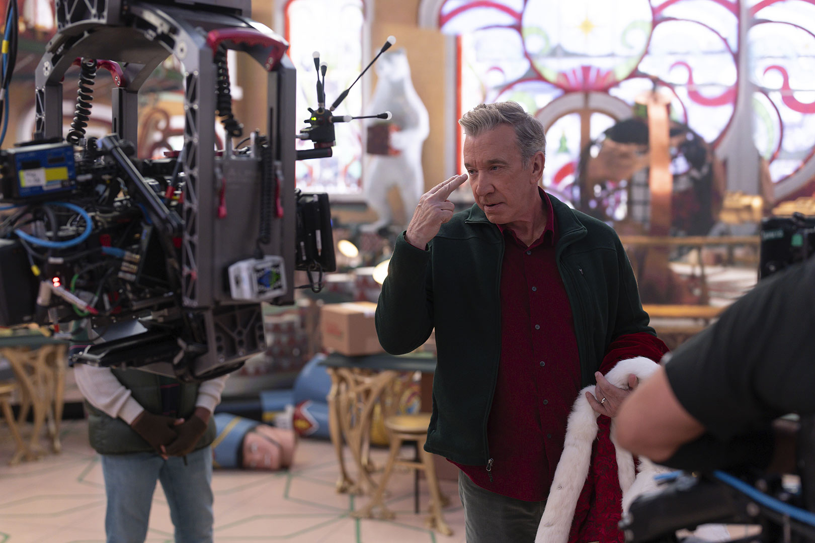 Behind the Scenes of Tim Allen in The Santa Clauses