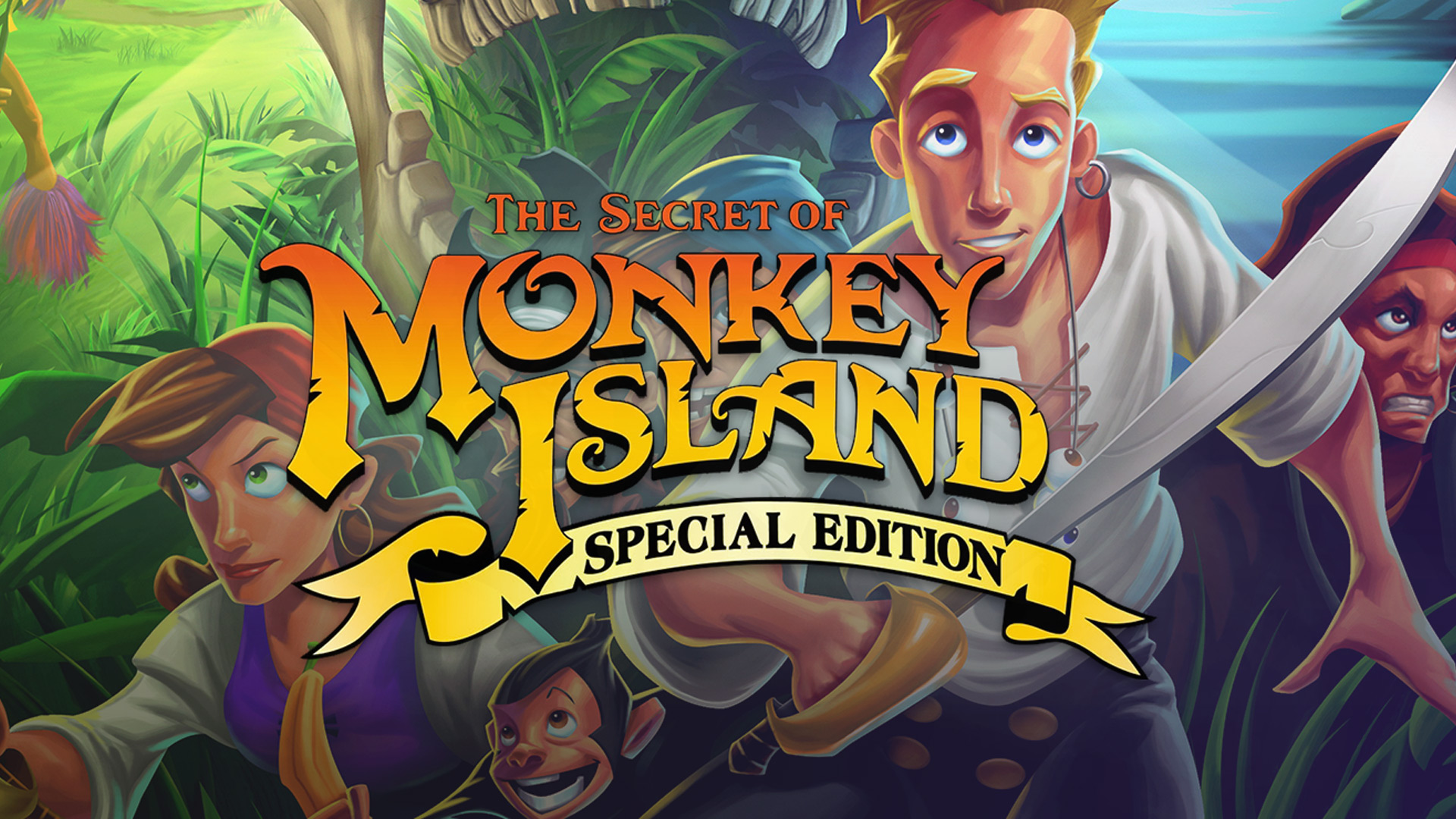 The Secret of Monkey Island key art