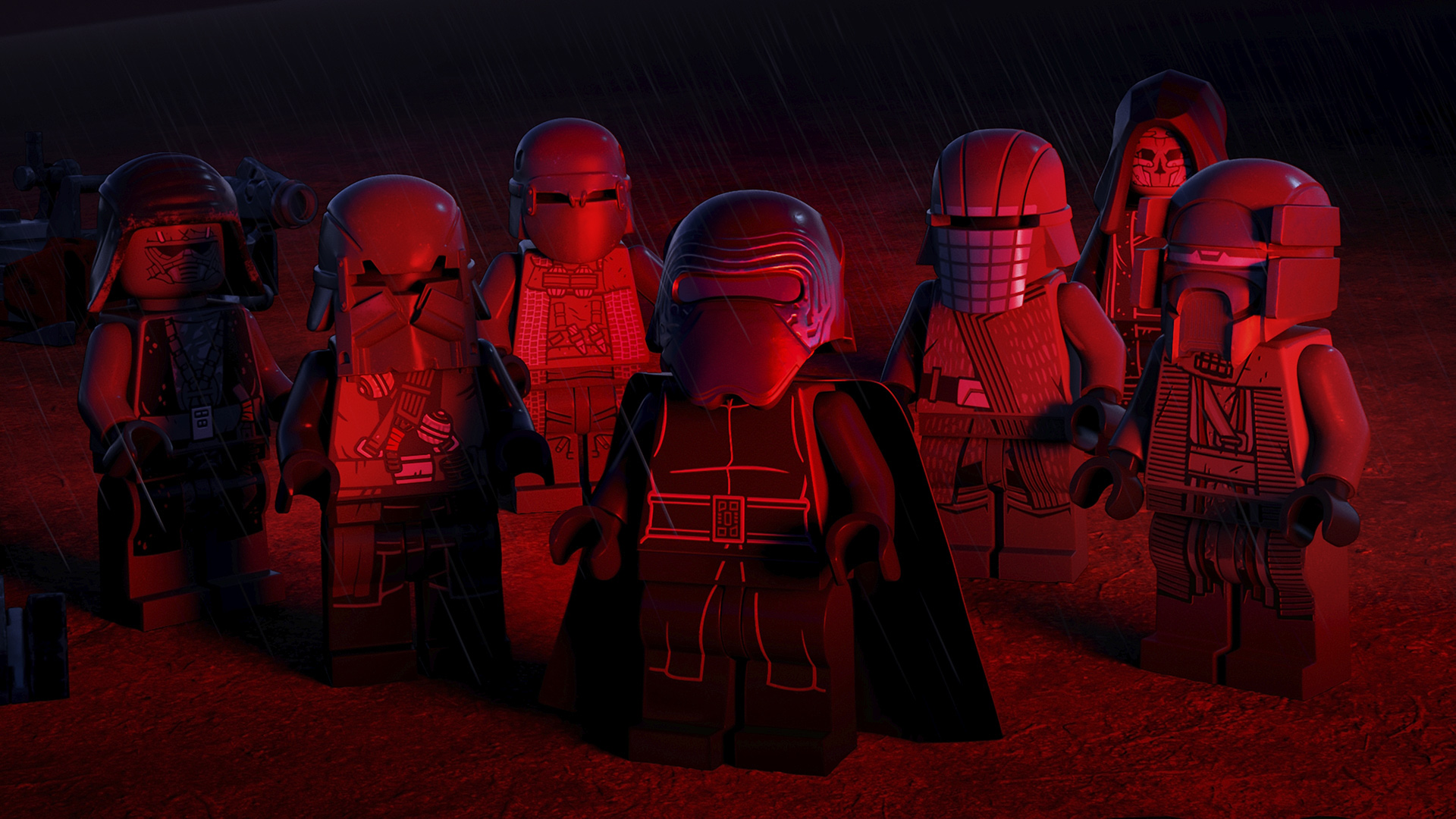 Kylo Ren and the Knights of Ren from Star Wars: Terrifying Tales