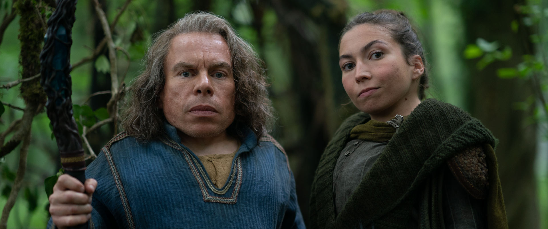 Mims is played by Annabelle Davis, Warwick Davis’ real-life daughter.